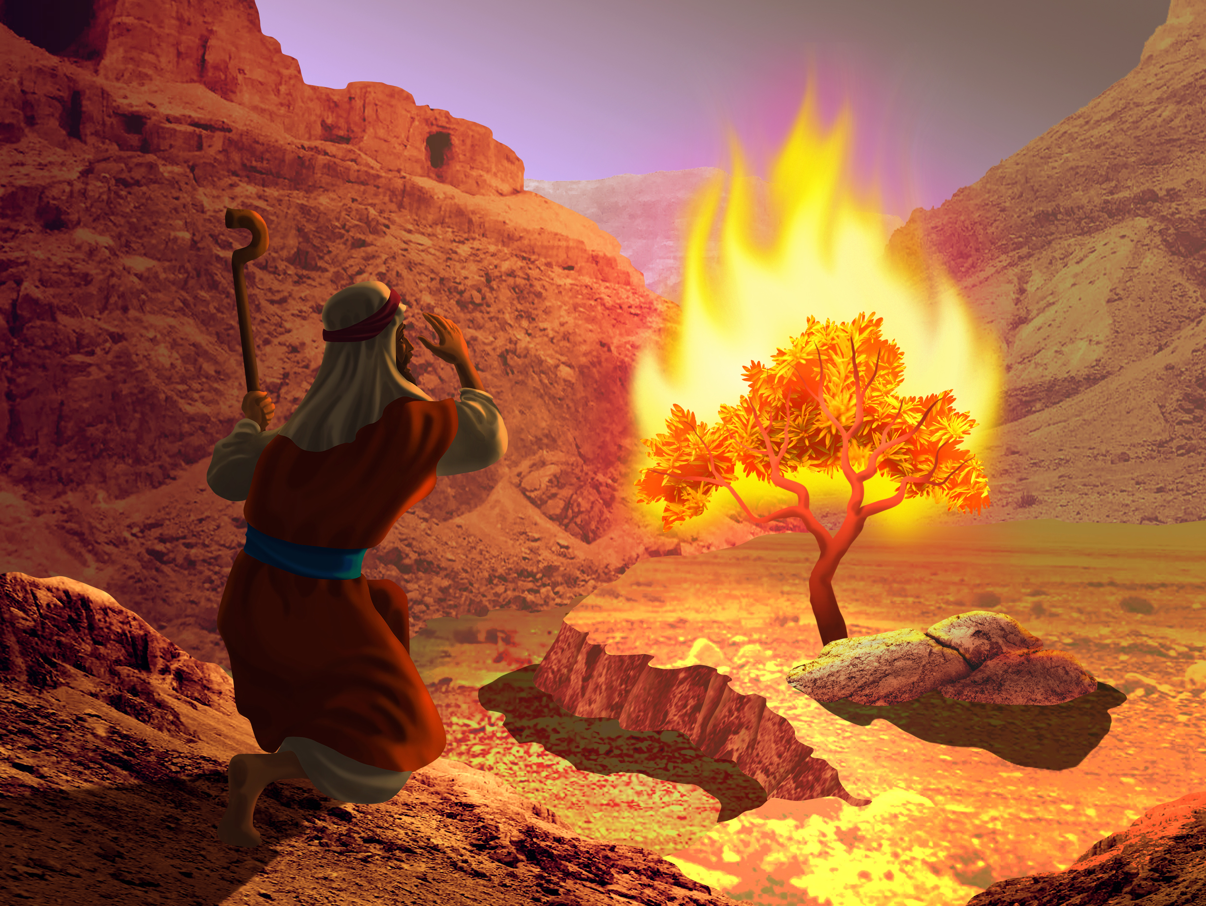 The Burning Bush Revelation